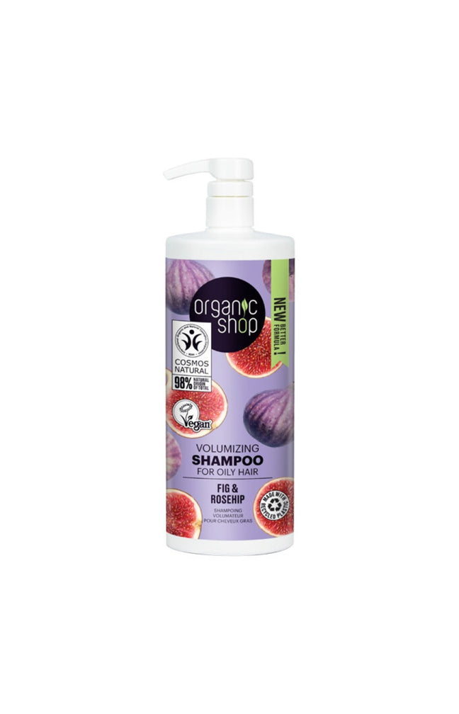 Shampoing rééquilibrant & volumateur - Figue & cynorhodon - Cheveux gras - 1 L