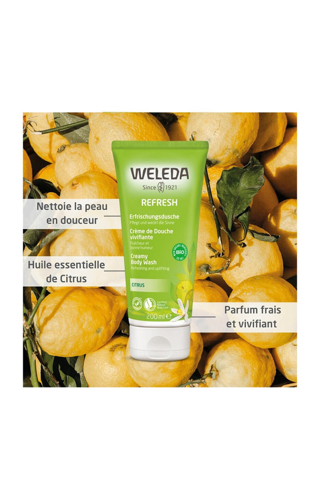Crème de Douche vivifiante - Citrus - Corps - 200 ml