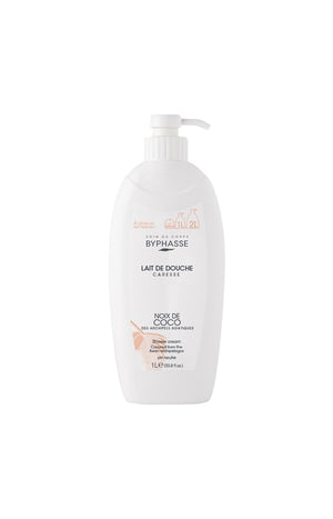 Lait de douche - Noix de coco - Caresse - 1 L