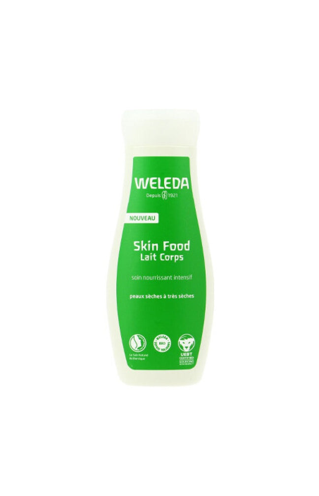 Lait corps nourrissant bio - Skin Food - Peaux sèches à très sèches - 200 ml