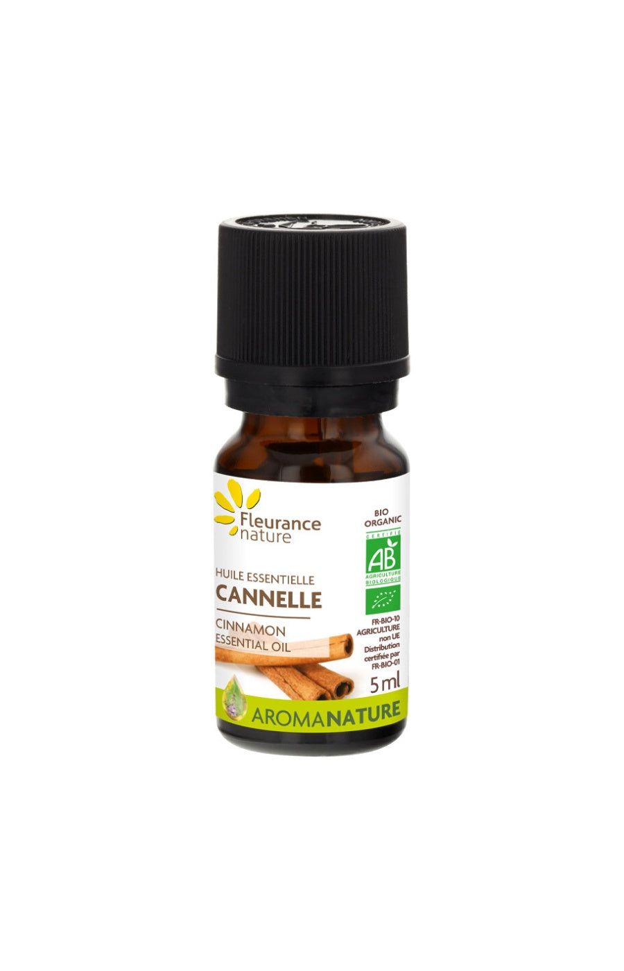 Huiles essentielles bio - Cannelle - 2 x 10 ml