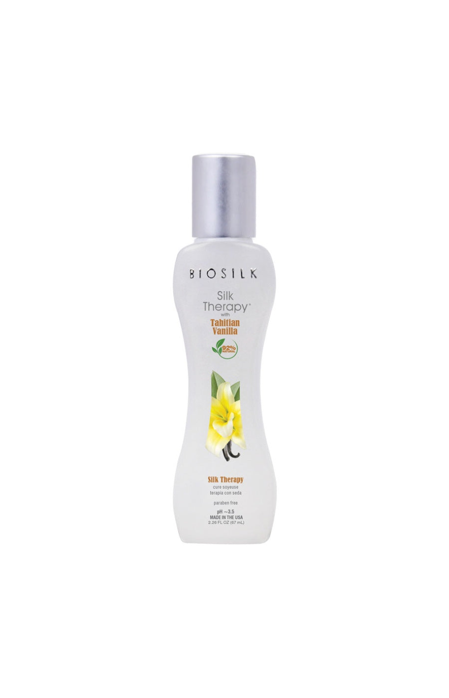 Soin capillaire sans rinçage - Silk Therapy - Vanille de Tahiti - 67 ml