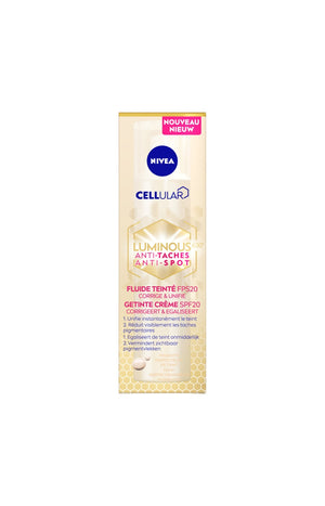 Crème fluide teintée - Cellular Luminous 630 - Visage