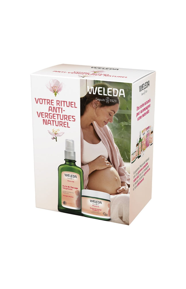 Coffret maternité - Rituel anti-vergetures - 2 produits