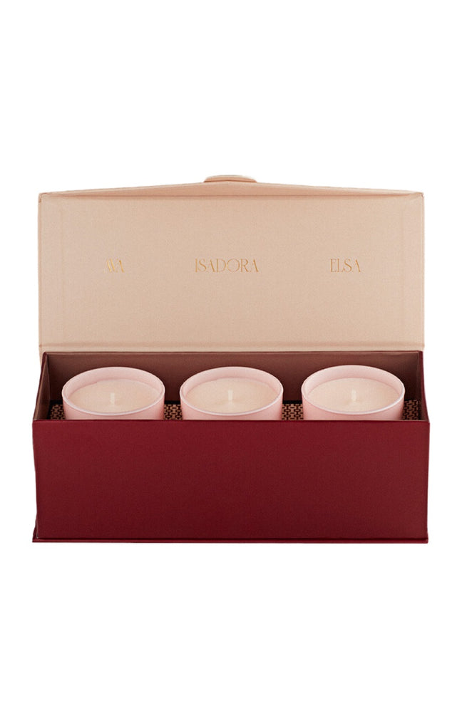 Coffret bougies parfumées - 3 x 90 g
