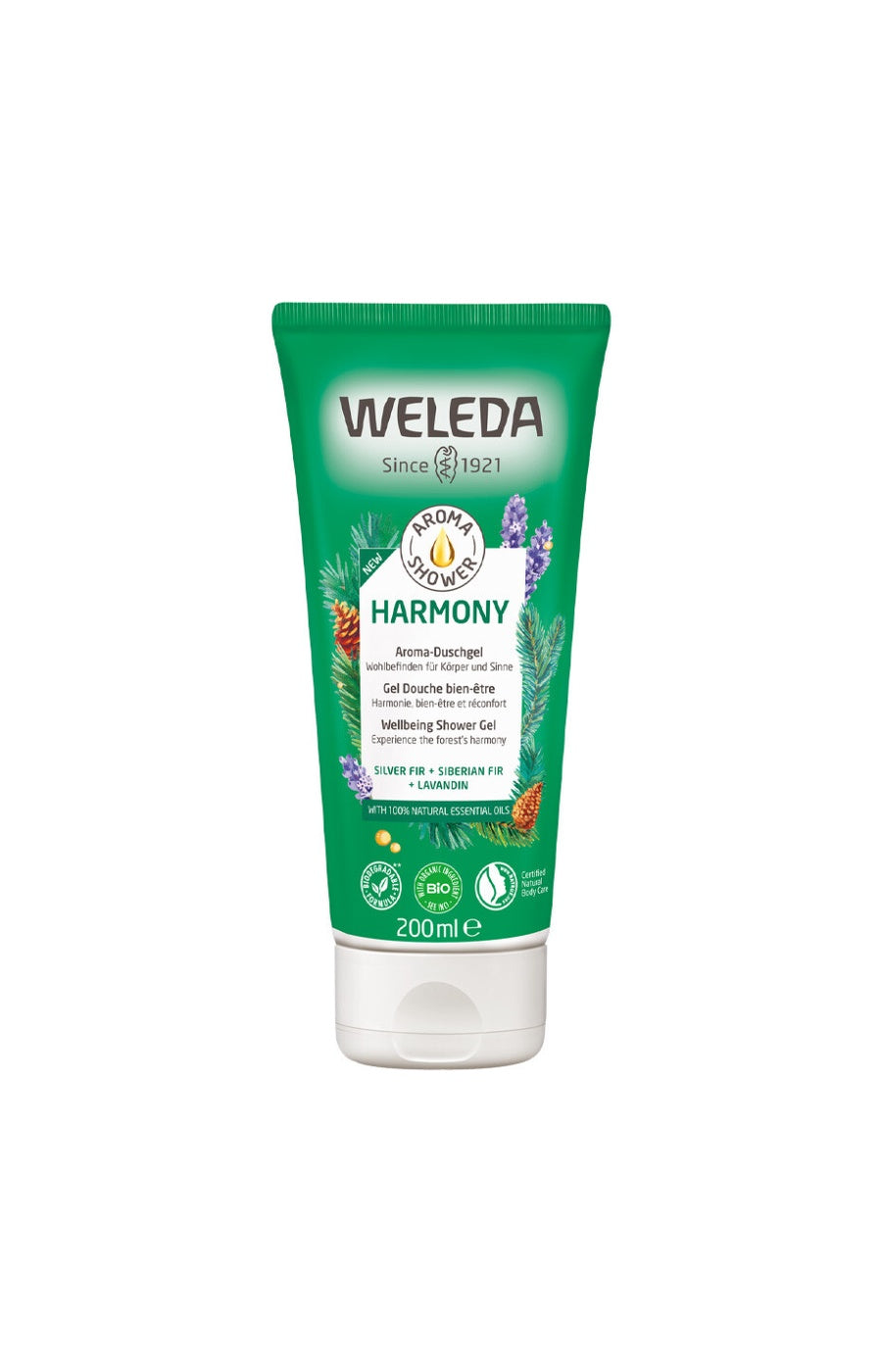 Gel douche bien-être - Sapin & lavandin - 200 ml