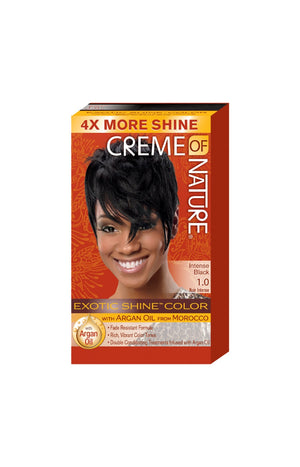 2 colorations permanentes - Argan - 1.0 Intense Black