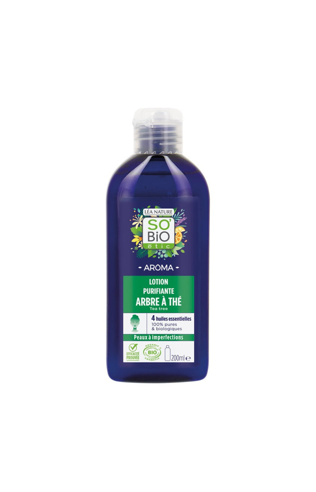 Lotion purifiante bio - Arbre à thé - Peaux à imperfections