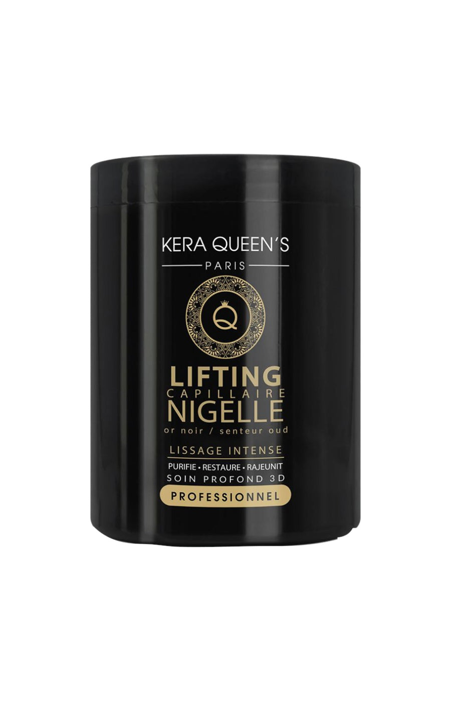 Masque lifting capillaire purifiant & restaurateur - Nigelle - Cheveux secs, cassants & dévitalisés