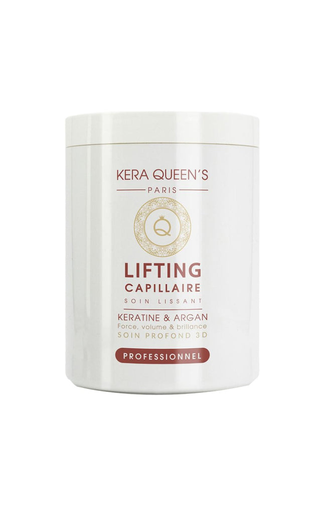 Masque lifting capillaire force, volume & brillance - Kératine & argan - Cheveux abîmés