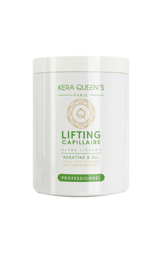 Masque lifting capillaire anti-chute & fortifiant - Kératine & ail - Cheveux ternes & fatigués