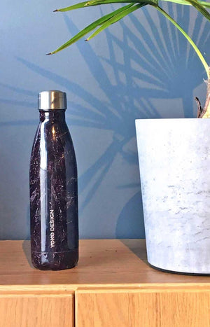 Bouteille isotherme - Marbre noir - 500 ml