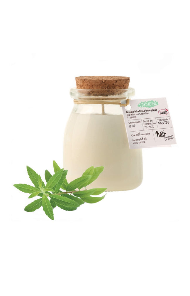 Bougie parfumée - Verveine - 30h