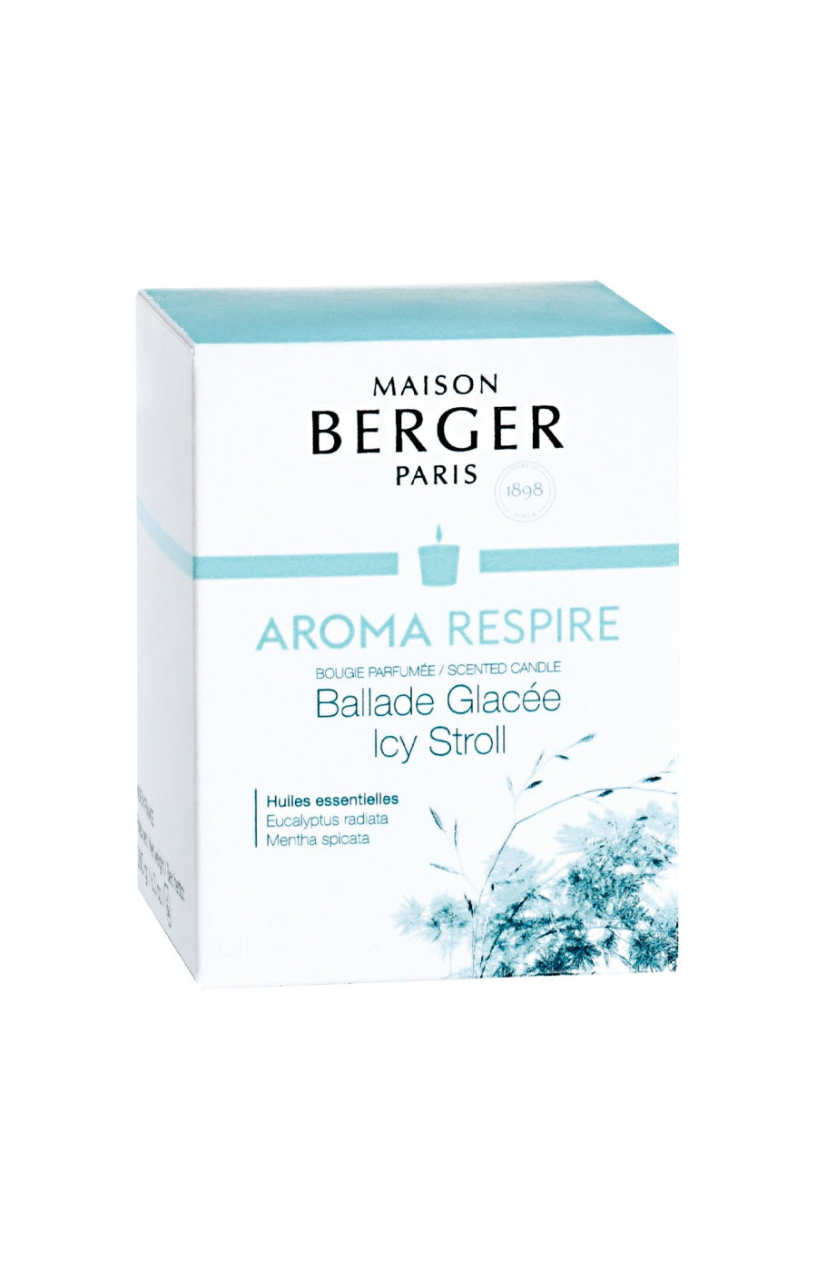 Bougie parfumée - Eucalyptus, pin, thym - Aroma Respire - 35h