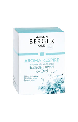 Bougie parfumée - Eucalyptus, pin, thym - Aroma Respire - 35h