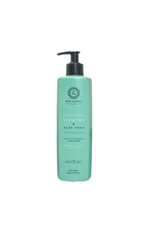 Shampoing nourrissant & réparateur - Kératine & aloe vera - Cheveux normaux & déshydratés - 500 ml