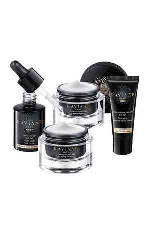 Routine réjuvénation jour - Caviar & acide hyaluronique - Jour & nuit - 4 soins