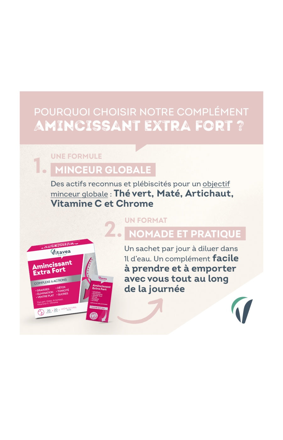 Cure amincissante - Extra Fort - Fraise - 2 mois
