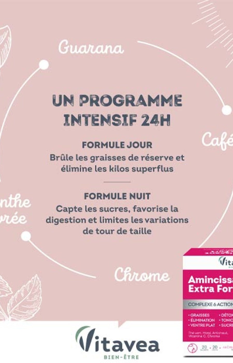 Cure brûle-graisse - Programme intensif jour/nuit - 10 jours
