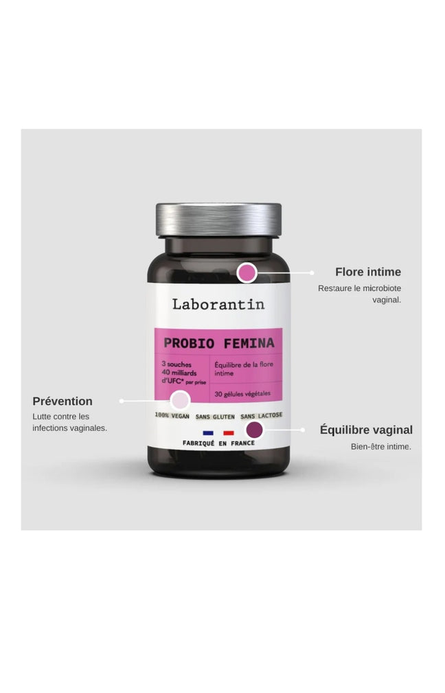 Compléments alimentaires - Probio Femina - Confort intime - 15 à 30 jours