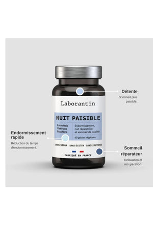 Compléments alimentaires - Nuit paisible - 1 mois