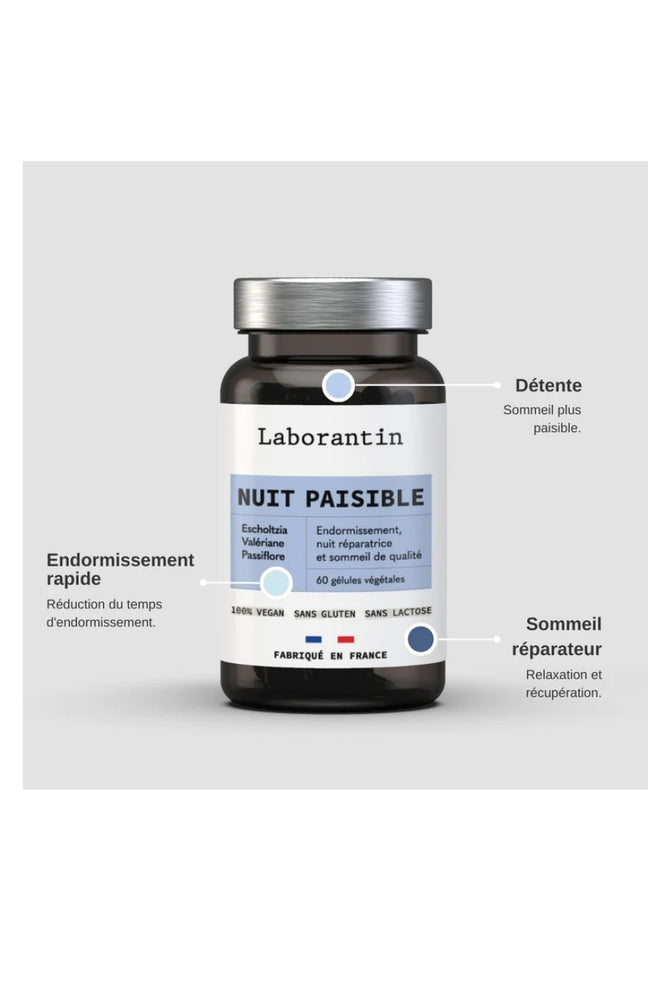 Compléments alimentaires - Nuit paisible - 1 mois