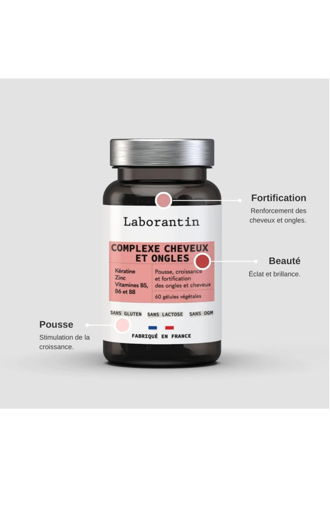 Compléments alimentaires - Complexe cheveux & ongles - 1 mois