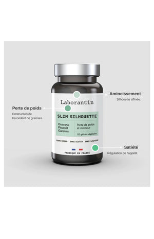 Compléments alimentaires - Minceur - Slim silhouette - 1 mois