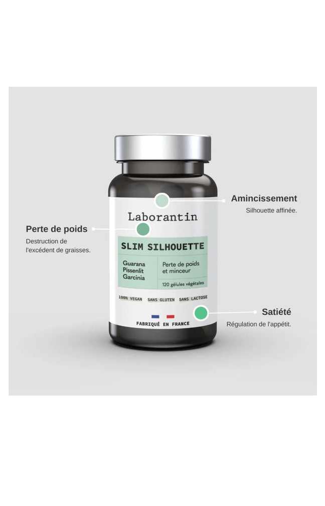 Compléments alimentaires - Minceur - Slim silhouette - 1 mois