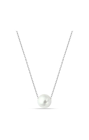 Collier - Argent 925/000 & perle de culture