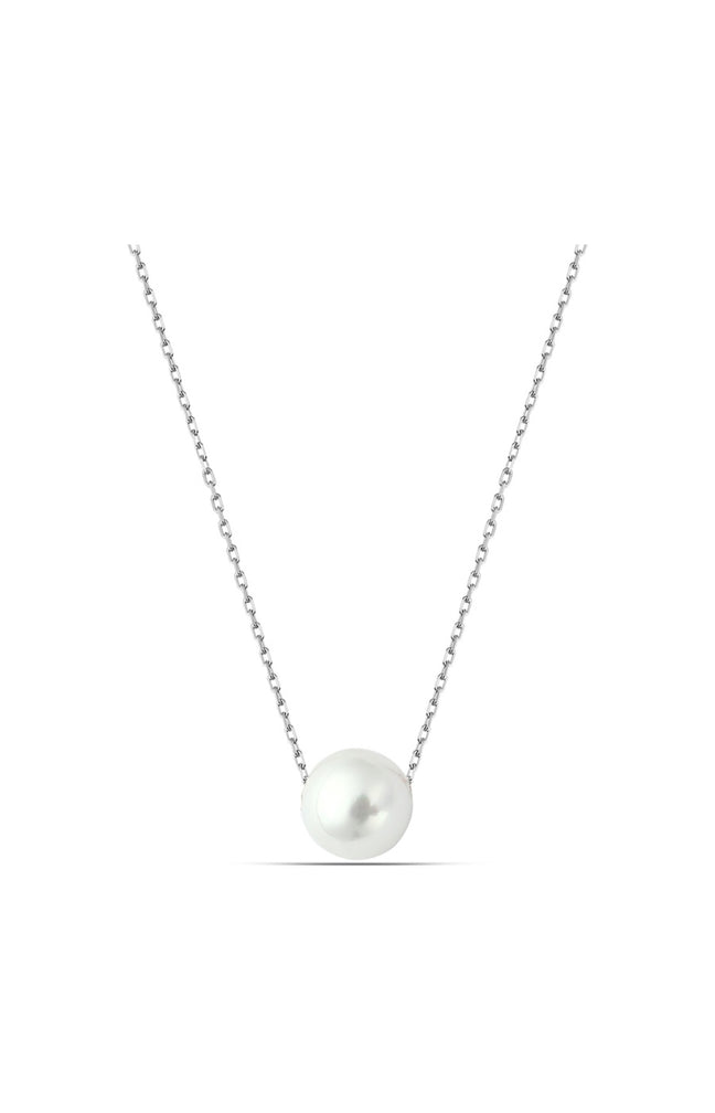 Collier - Argent 925/000 & perle de culture