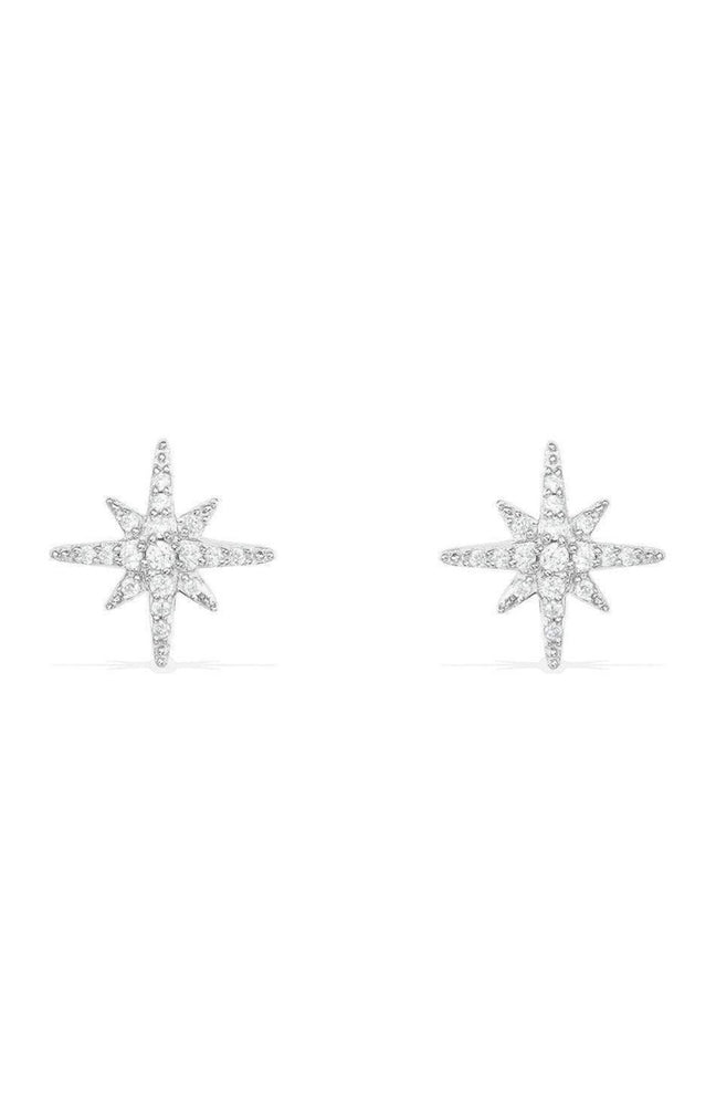 Boucles d'oreilles étoiles - Argent 925/000 & zircons