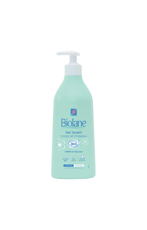 Gel lavant 2-en-1 bio - Corps & cheveux - Bébé - 500 ml
