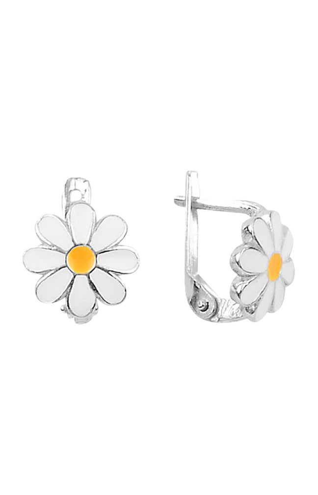 Boucles d'oreilles fleurs - Argent 925/000