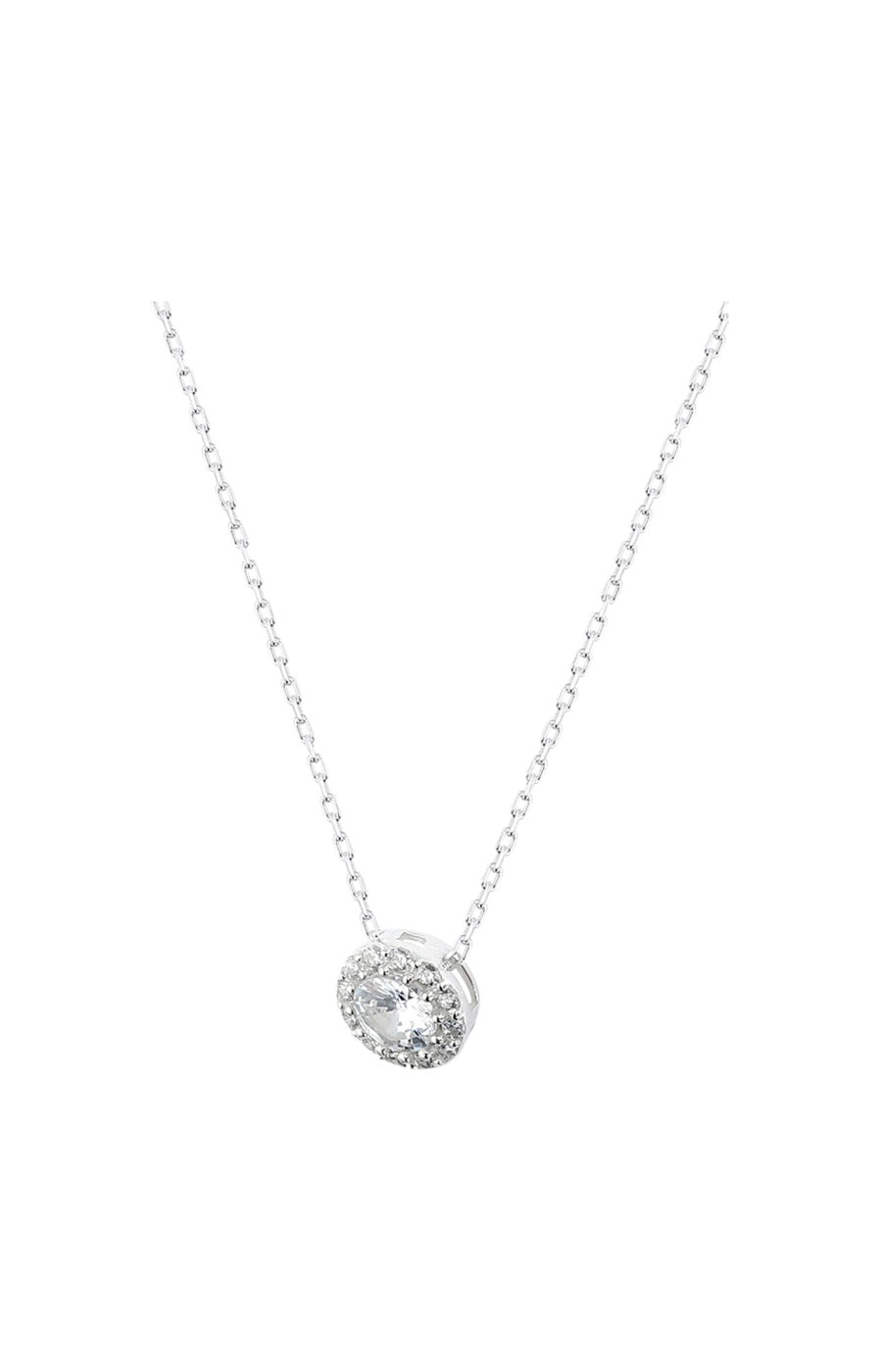 Collier pendentif - Argent 925/000 & zircon