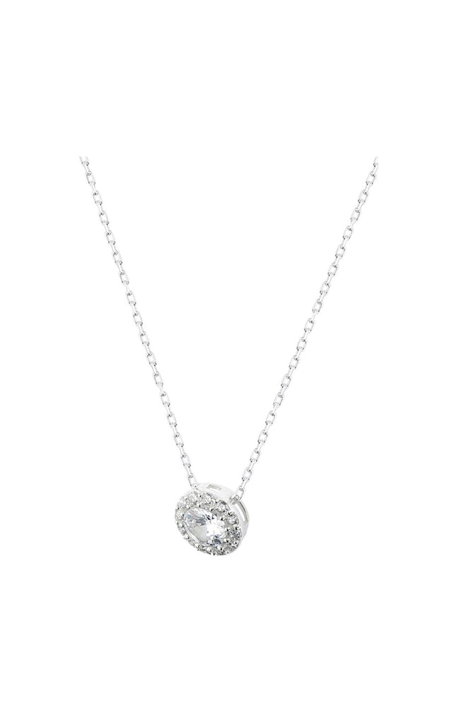 Collier pendentif - Argent 925/000 & zircon