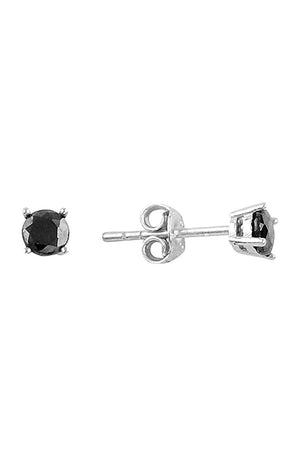 Boucles d'oreilles - Argent 925/000 & zircons