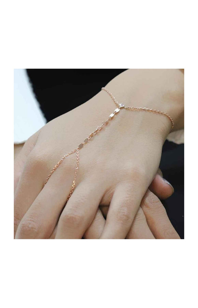 Bracelet - Argent 925/000 plaqué or rose