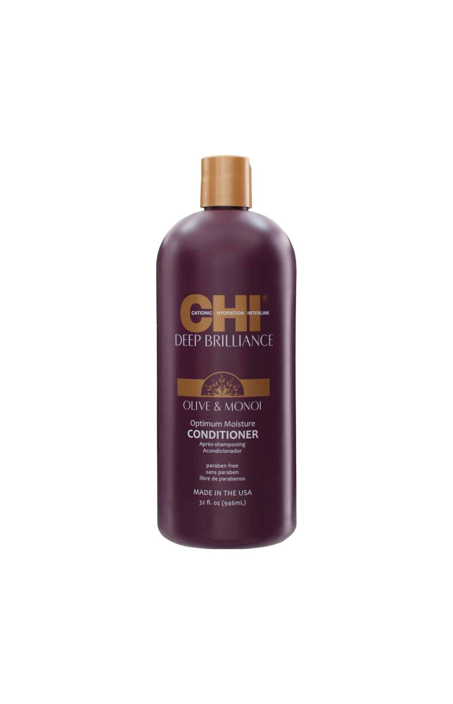 Après-shampoing hydratant - Deep Brillance - Cheveux secs & abîmés