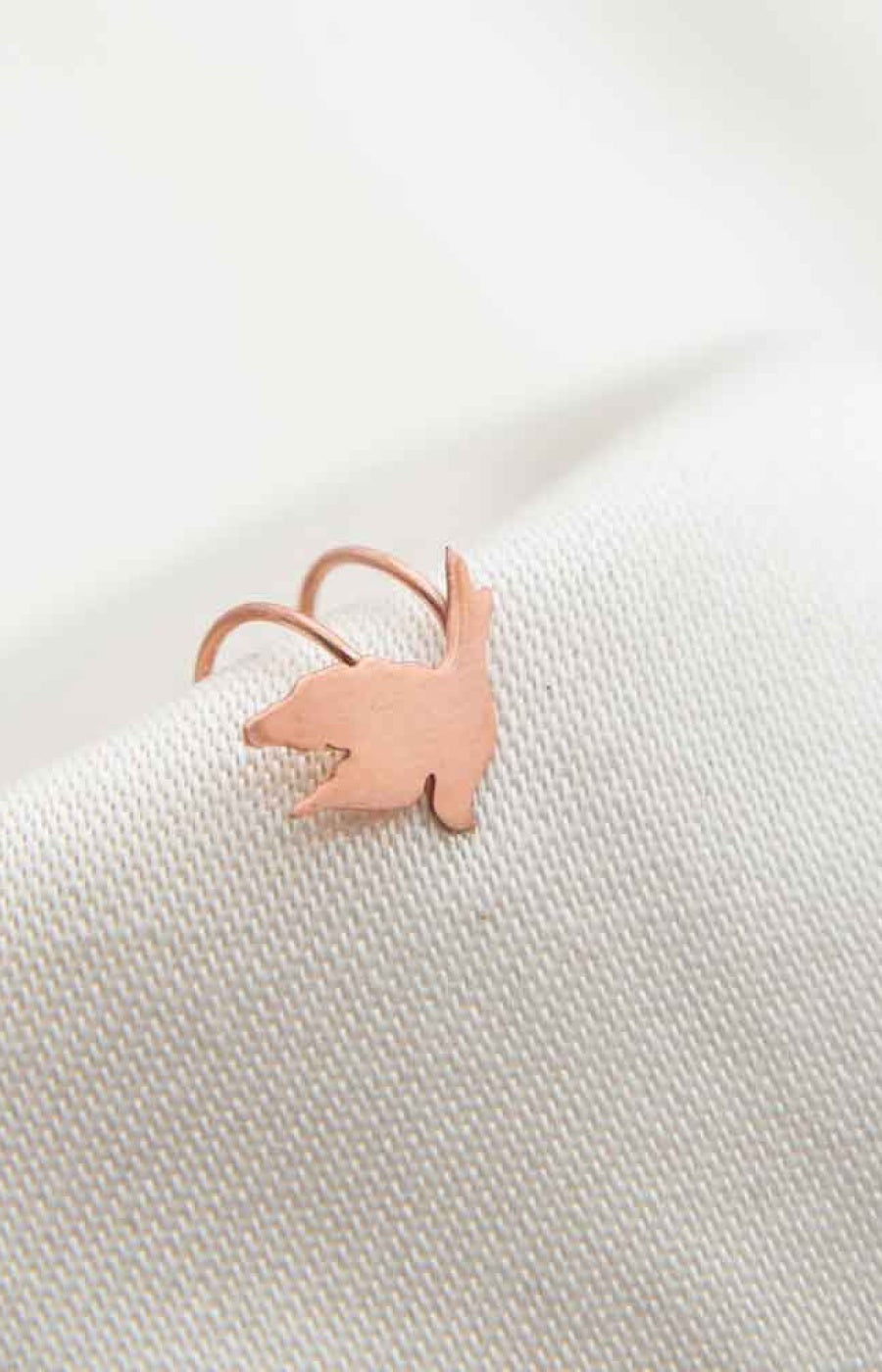 Ear Cuff - Argent 925/000 plaqué or rose