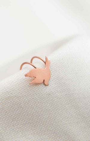 Ear Cuff - Argent 925/000 plaqué or rose