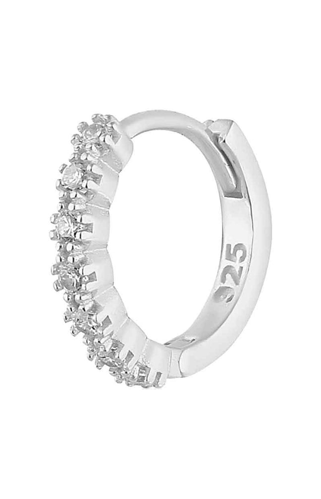 Une créole - Argent 925/000 & zircons