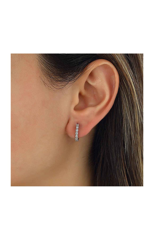 Une créole - Argent 925/000 & zircons