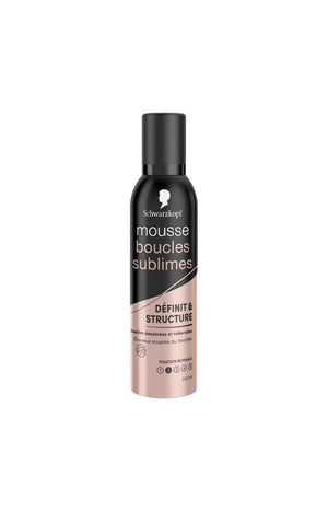 Mousse coiffante fixation normale - Boucles sublimes - 250 ml