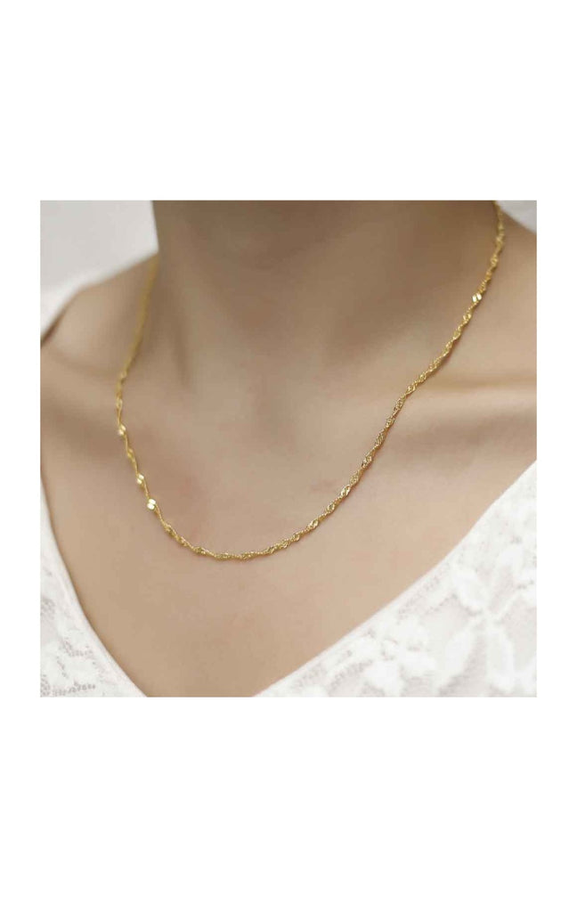 Collier - Argent 925/000 plaqué or