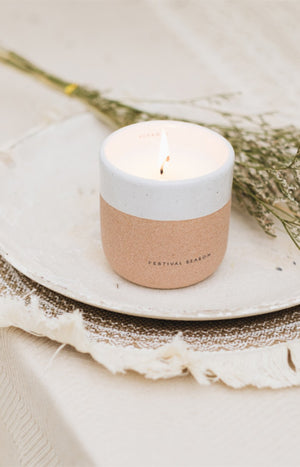 Bougie parfumée - Festival Season - Ambre, fruits secs & fève de tonka - 200 g