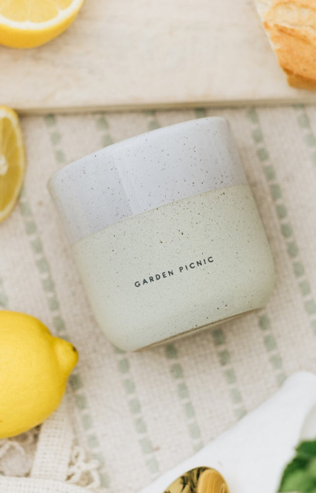 Bougie parfumée - Garden Picnic - Fleur d'oranger, violette & ylang ylang - 200 g