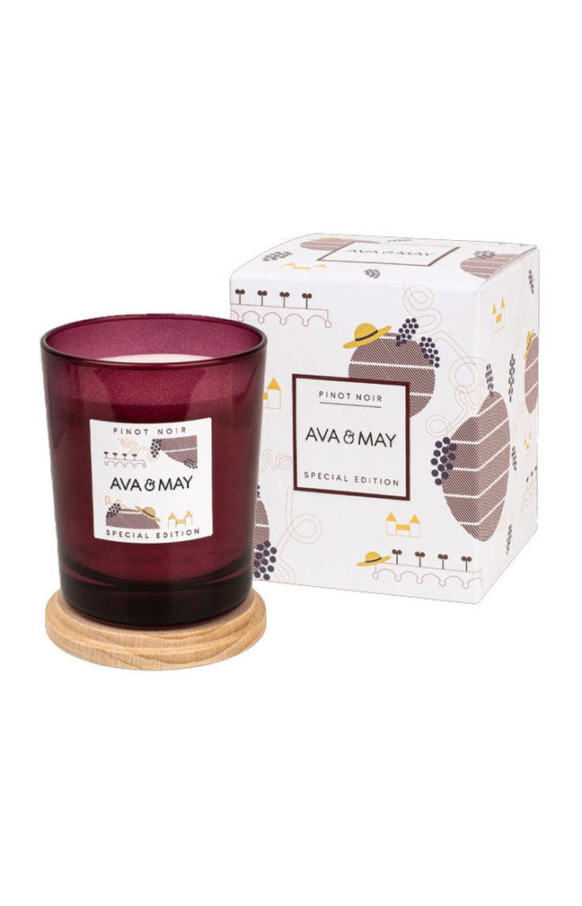 Bougie parfumée - Pinot Noir - Cassis & framboise - 180 g