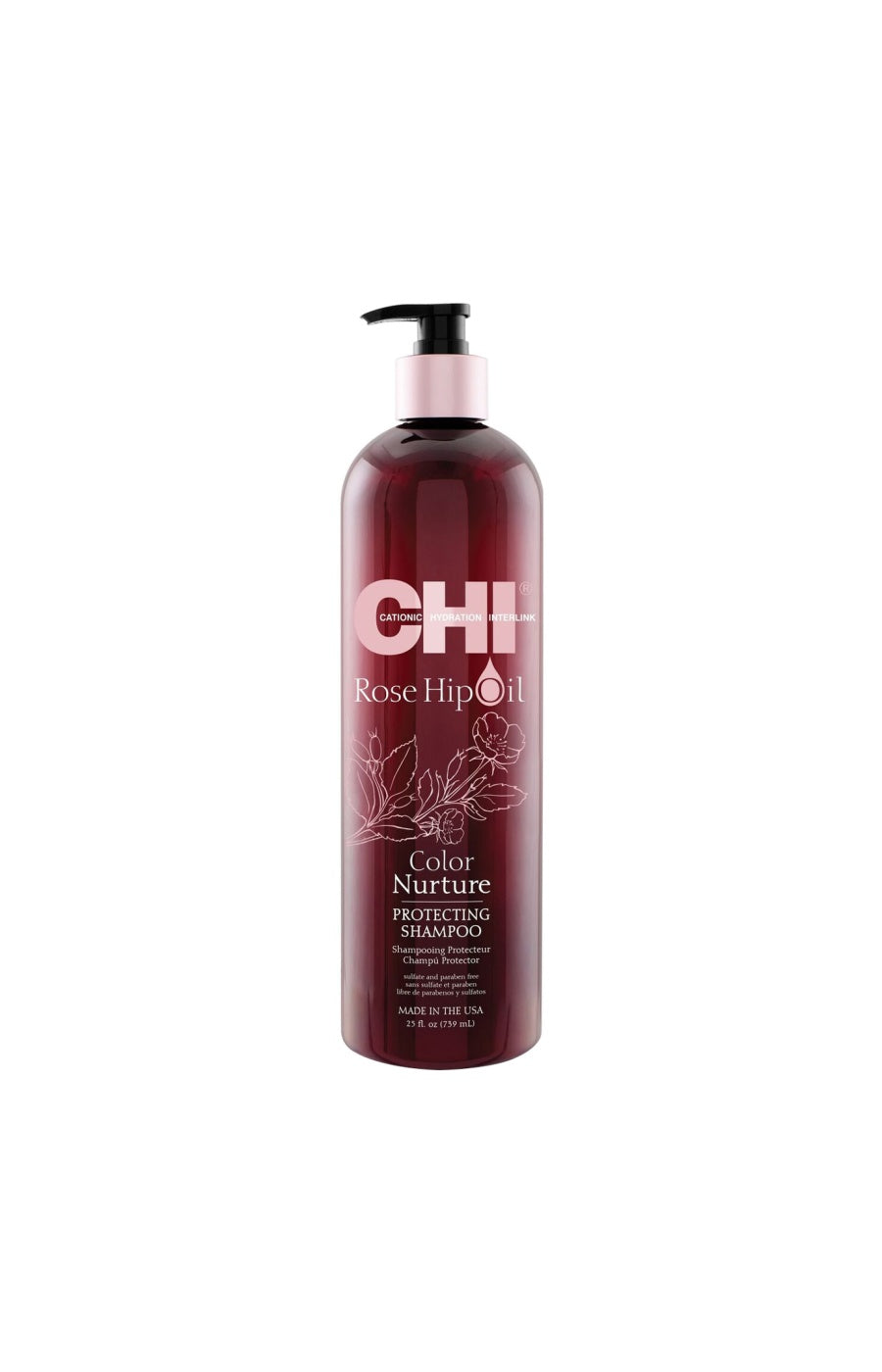 Shampoing protecteur de couleur - Rose Hip Oil - Cheveux colorés