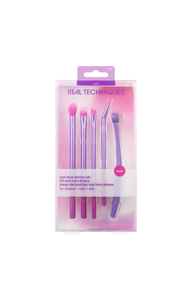 Set de 5 pinceaux & accessoires - Yeux